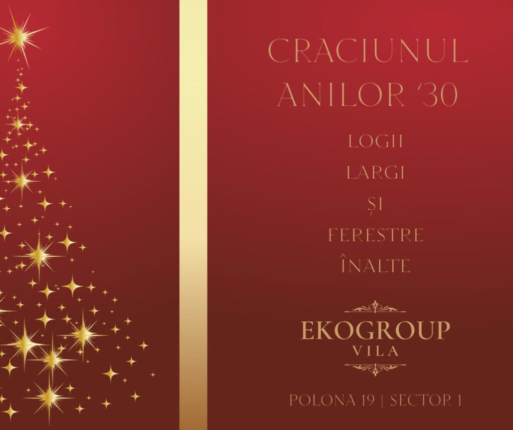 Eko Group Vila: O Redescoperire a Eleganței Crăciunului Anilor '30