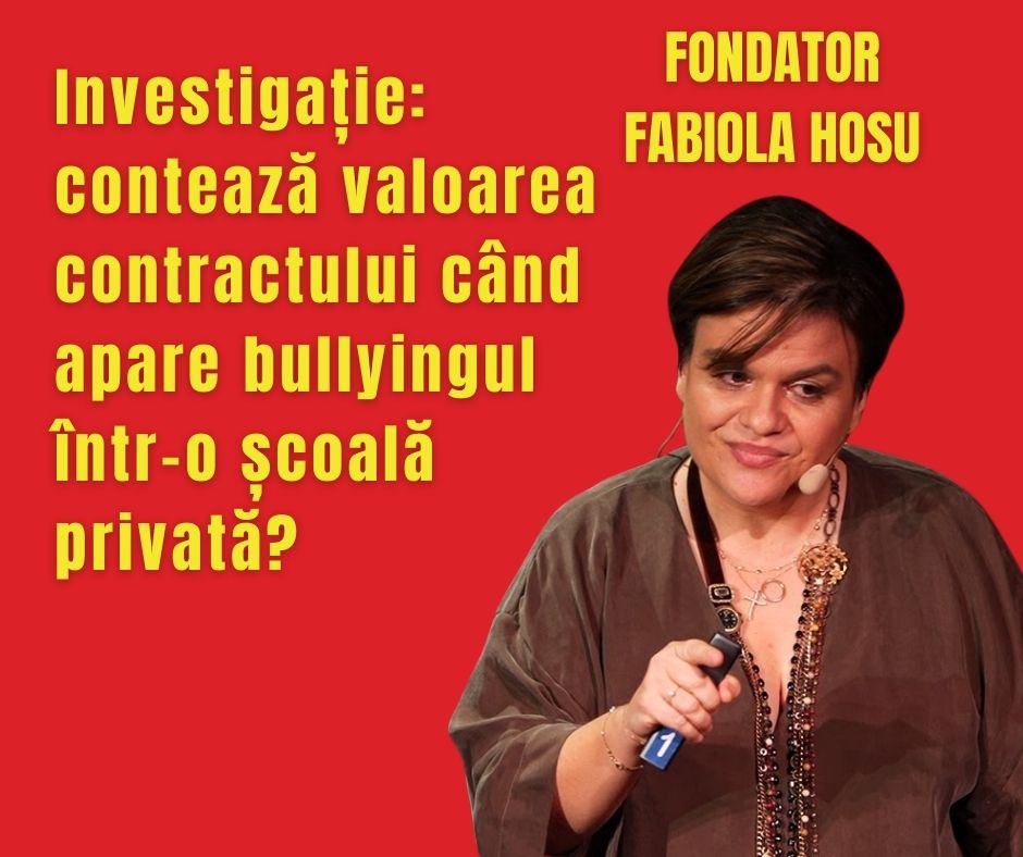 Investigație: contează valoarea contractului când apare bullyingul într-o școală privată?